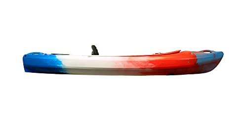 Perception Flash 9.5 Sit-Inside Kayak – Rod Holders & Rear Storage, 41 lb (Earth) - Image 9