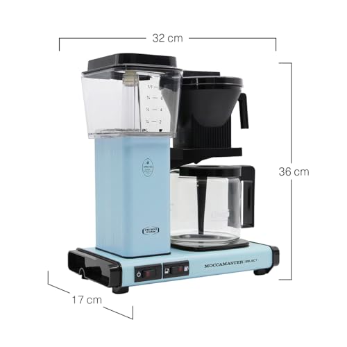 Moccamaster KBG Select Drip Coffee Maker – 1.25 L, Quantity Selector, UK Plug, Off-White - Image 23