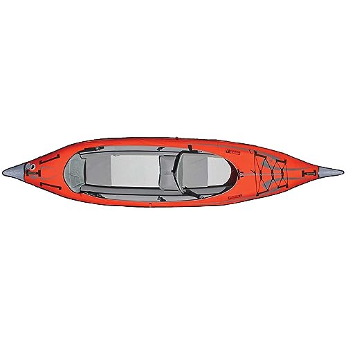 Advanced Elements AdvancedFrame® Convertible Elite 15′ Inflatable Kayak – Solo/Tandem, Rib-Frame & Drop-Stitch Performance - Image 4