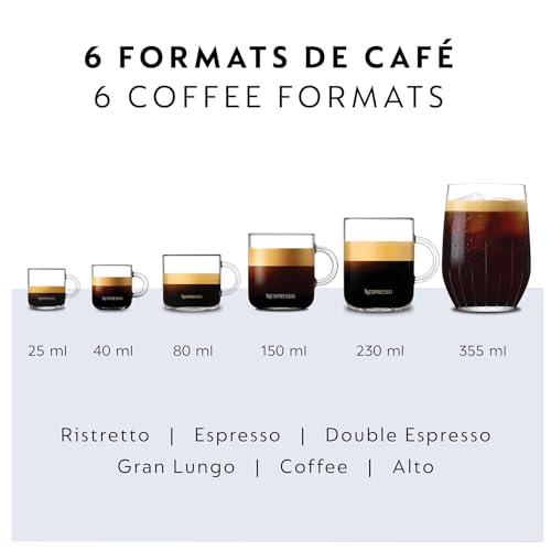 Nespresso Vertuo Pop+ Coffee & Espresso Maker by Breville – Coconut White | 5 Brew Sizes, 0.74L Removable Tank, Compact & Sustainable Design - Image 59