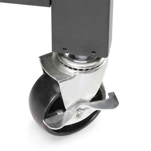 CosmoGrill Pro Deluxe 6+1 Gas Burner BBQ Grill – Large Outdoor Barbecue with Side Burner, Warming Rack, Thermometer & Weatherproof Cover – Black - Image 5