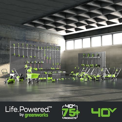 Greenworks 40V Cordless Electric Lawn Mower – 16″ (40.6 cm) Deck, 4.0 Ah Battery, 45 Min Runtime - Image 17