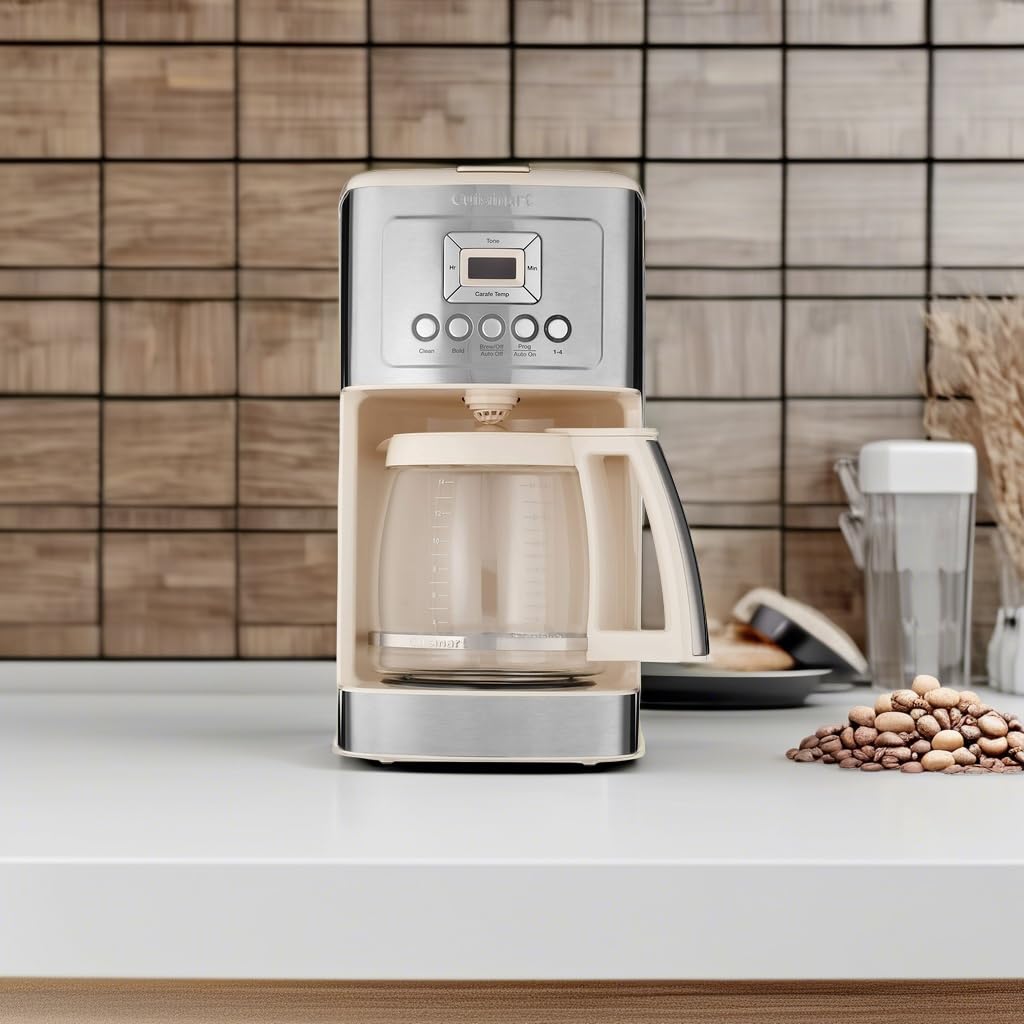 Cuisinart DCC-3200P1 14-Cup Programmable Coffee Maker – Stainless Steel Drip Machine with Brew Strength Control, Glass Carafe, 1–4 Cup Setting & Auto Shut-Off - Image 46