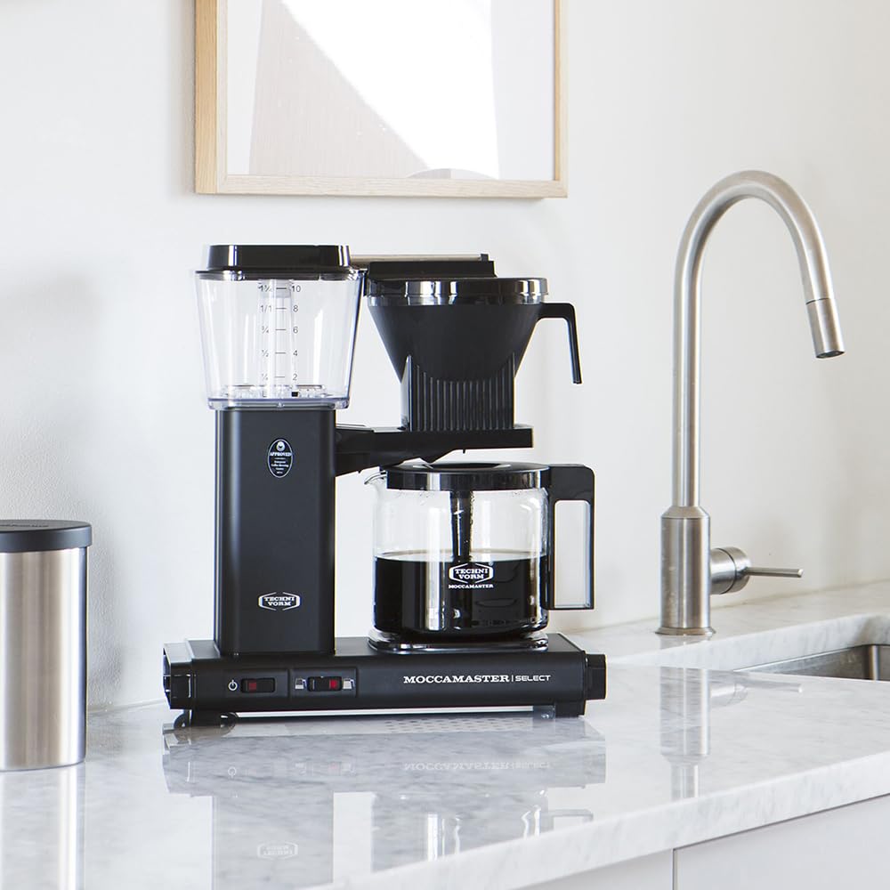 Moccamaster KBG Select Drip Coffee Maker – 1.25 L, Quantity Selector, UK Plug, Off-White - Image 70