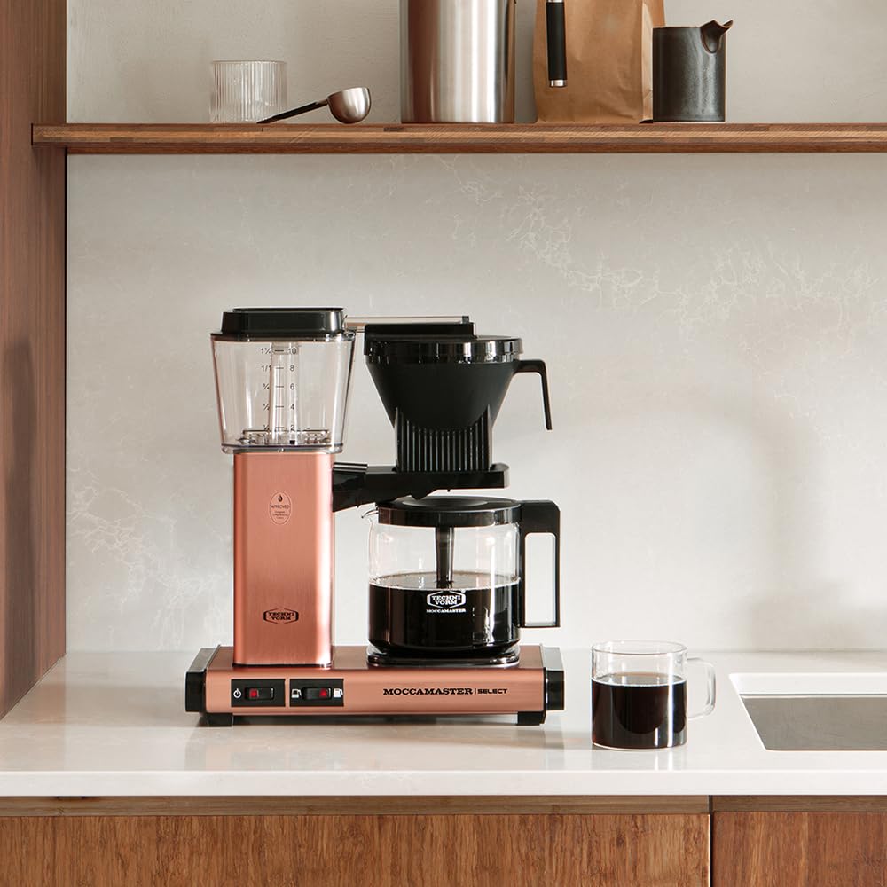 Moccamaster KBG Select Drip Coffee Maker – 1.25 L, Quantity Selector, UK Plug, Off-White - Image 99