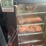 Masterbuilt 30-Inch Digital Electric Vertical Smoker – 710 Sq In Cooking Area, Side Wood Chip Loader, Digital Controls, Chrome Racks & Leg Kit – Model MB20070421, Black photo review