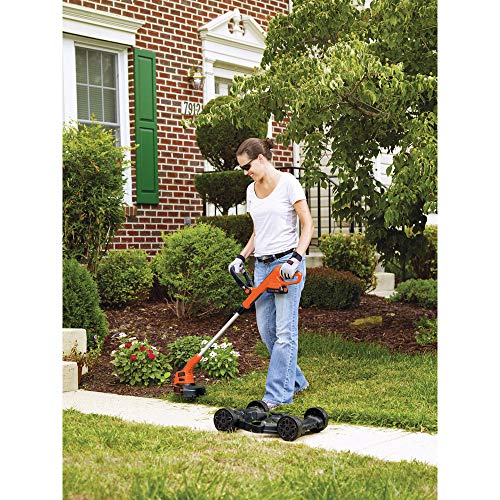 BLACK+DECKER 20V MAX Cordless 3-in-1 String Trimmer, 12″ (30.5 cm) Mower & Edger – Model MTC220 - Image 4
