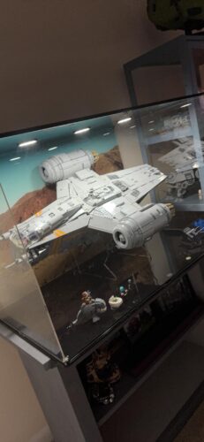 LEGO Star Wars UCS Razor Crest 75331 Ultimate Collectors Series Starship Model, Large Mandalorian Display Set for Adults, Includes Minifigures and Grogu photo review