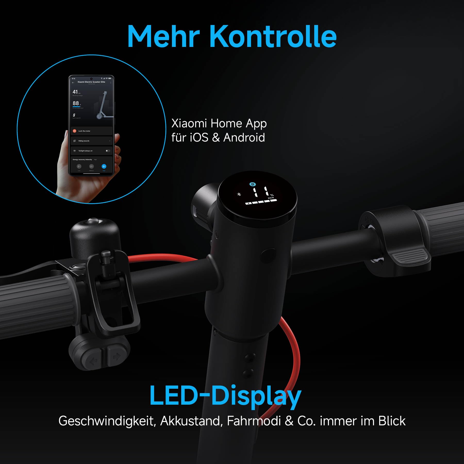 Xiaomi Electric Scooter 5 Series – 60 km Range, 20 km/h Speed, Dual Brakes, App Control, Road-Legal EU E-Scooter for Adults - Image 35