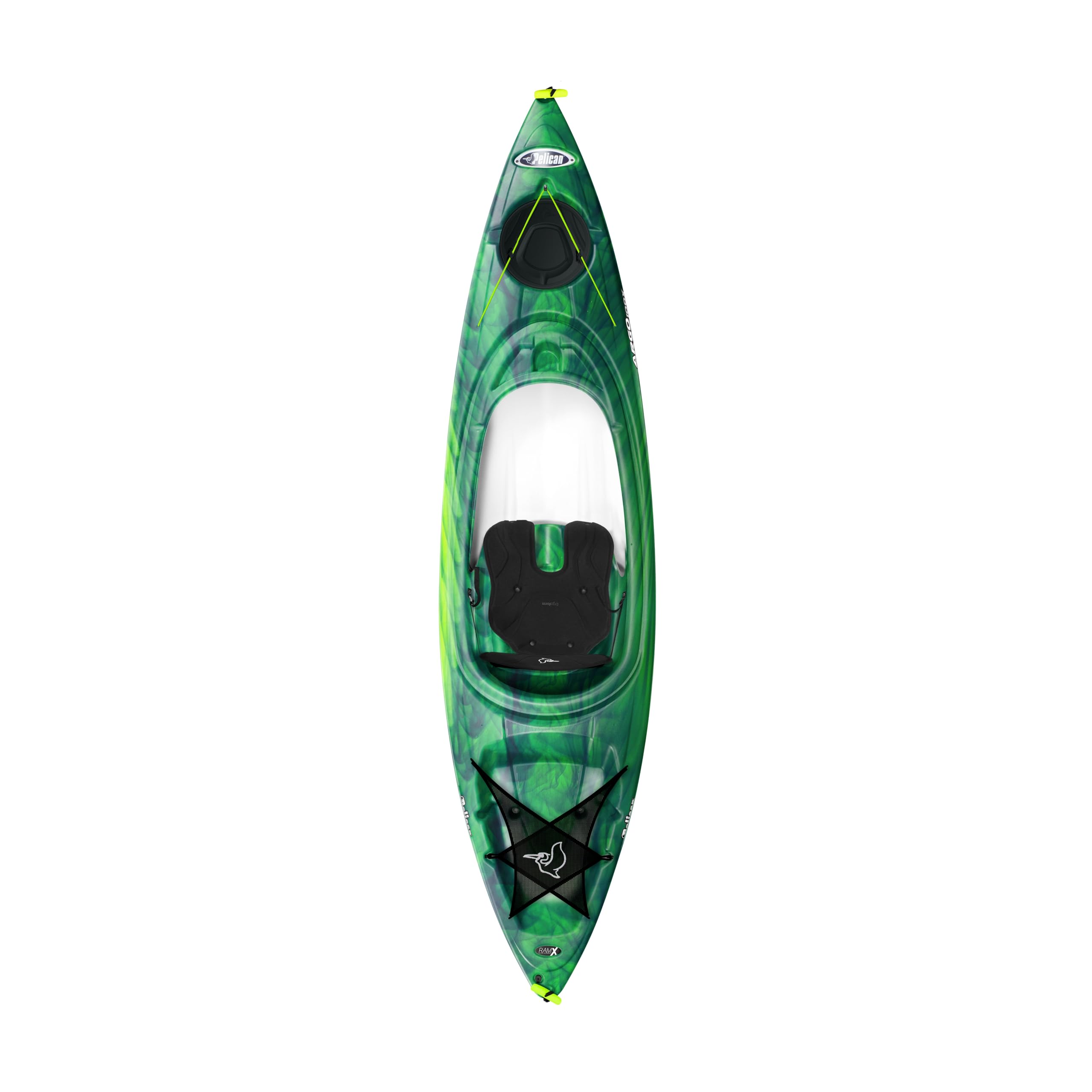 Pelican Argo 100X 10′ Sit-In Recreational Kayak – Lightweight Ram-X™ Hull & ERGOFORM™ Seating - Image 3