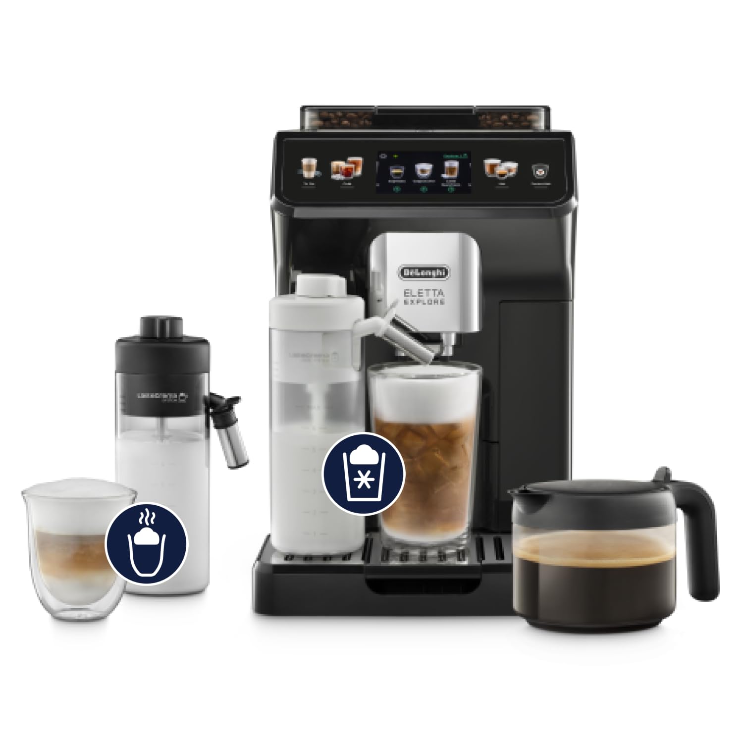 De’Longhi Eletta Explore Cold Brew Coffee Machine – ECAM452.67.G