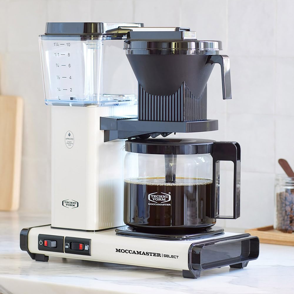 Moccamaster KBG Select Drip Coffee Maker – 1.25 L, Quantity Selector, UK Plug, Off-White - Image 62