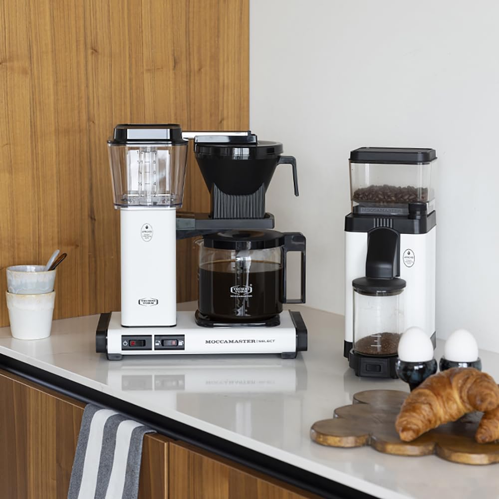 Moccamaster KBG Select Drip Coffee Maker – 1.25 L, Quantity Selector, UK Plug, Off-White - Image 76