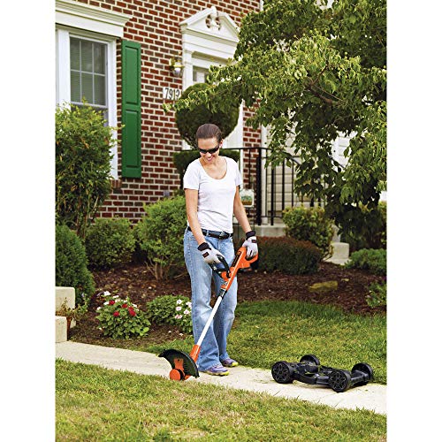 BLACK+DECKER 20V MAX Cordless 3-in-1 String Trimmer, 12″ (30.5 cm) Mower & Edger – Model MTC220 - Image 5