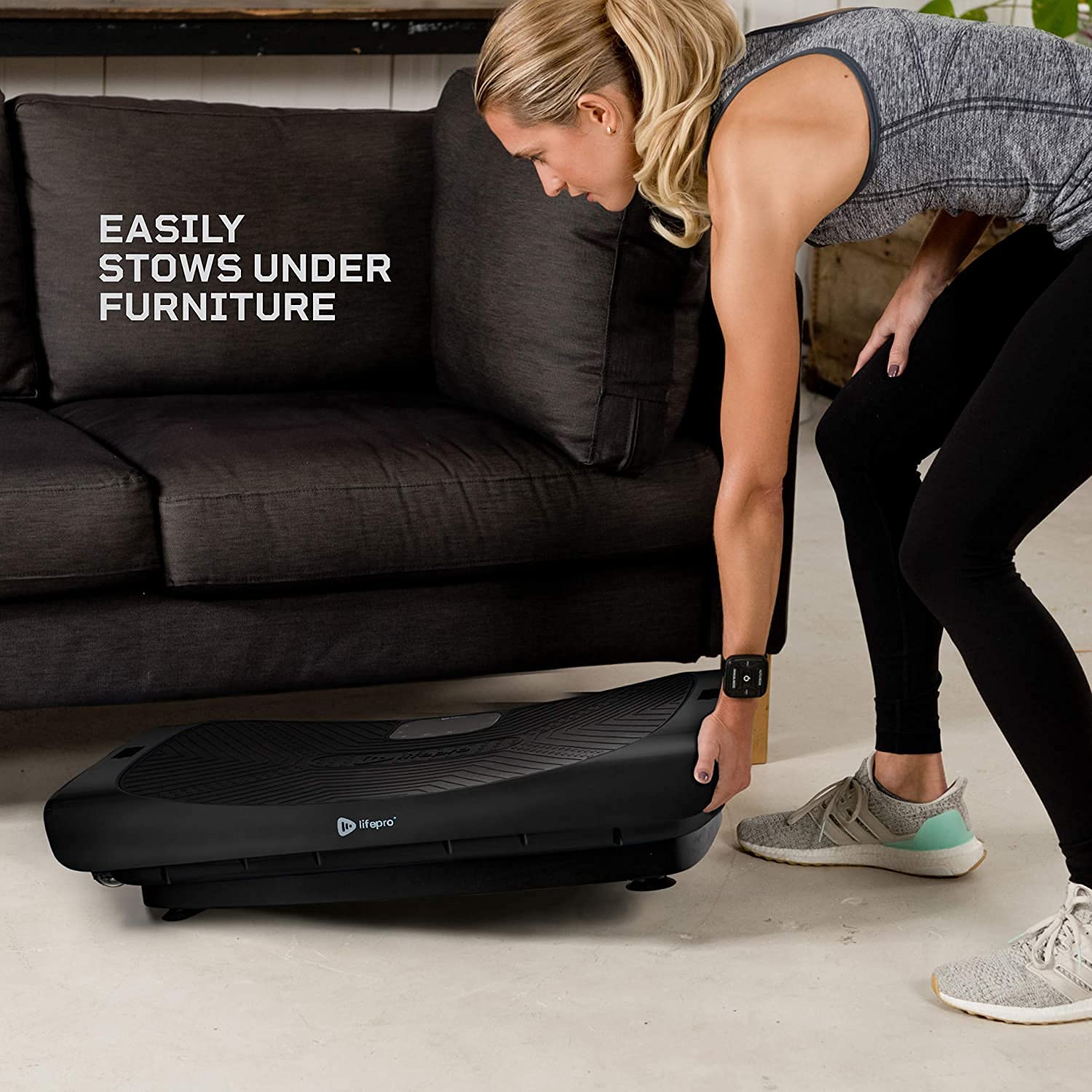 LifePro 4D Vibration Plate Machine – 150 kg Capacity, Silent Triple-Motor 4D Motion for Circulation, Lymphatic Drainage & Body Toning - Image 26