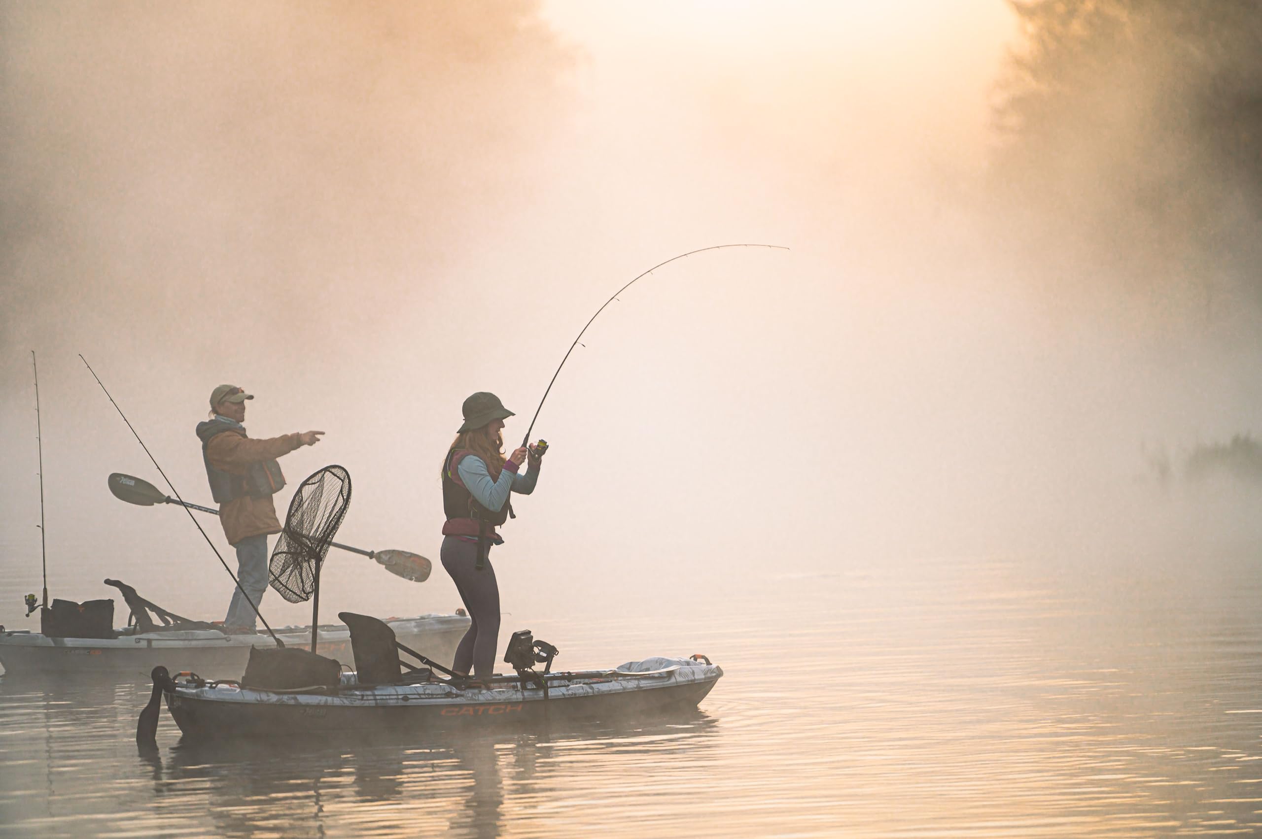 Pelican Catch 130 HDII Premium Angler Sit-On-Top Fishing Kayak – HyDryve II Pedal Drive & ErgoCast G2 Seat (Sandstone) - Image 10