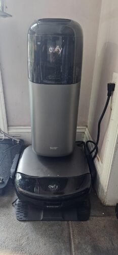 eufy Omni S1 Pro Robot Vacuum and Mop, 8000Pa Suction, Self-Emptying & Mop Washing, HydroJet Ozone Cleaning, Smart Obstacle Avoidance, All-in-One Station photo review