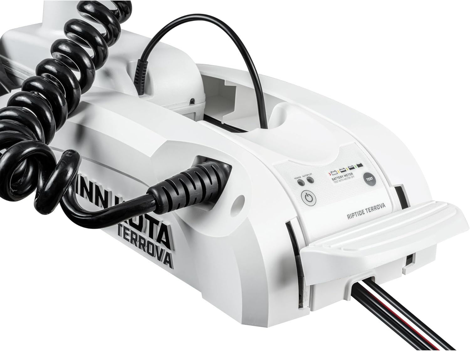 Minn Kota 1363786 Riptide Terrova 80 lb Thrust Bow-Mount Trolling Motor with Spot-Lock®, Wireless Remote, 60″ Shaft, Saltwater - Image 6