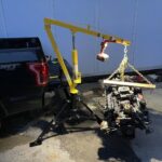 MAXXHAUL 70238 Hitch-Mounted Hydraulic Truck Crane – 1000 lb (454 kg) Capacity, Swivel Lift Arm, Adjustable Boom (500/750/1000 lb) photo review