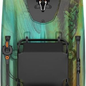 Pelican Catch Kicker 110 HDII Pedal Drive Fishing Kayak – 11 ft Sit-On-Top with HyDryve II & ErgoBoost Seat (Amazonia)