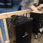 Masterbuilt 30-Inch Digital Electric Vertical Smoker – 710 Sq In Cooking Area, Side Wood Chip Loader, Digital Controls, Chrome Racks & Leg Kit – Model MB20070421, Black photo review