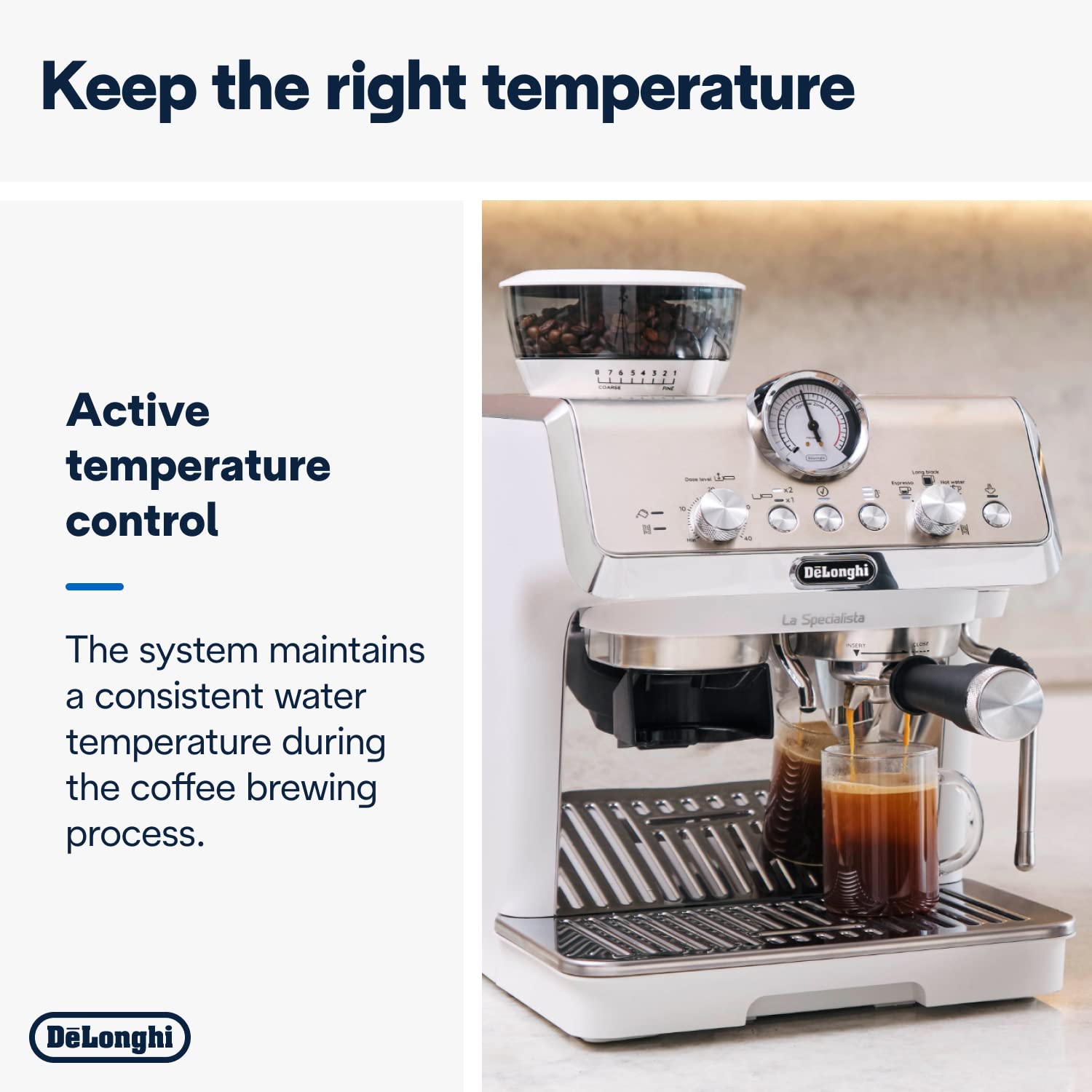 De’Longhi La Specialista Metal EC9155.MB – Barista-Style Pump Espresso & Cappuccino Machine with Sensor Grinder, 1450 W, Metal Black - Image 17