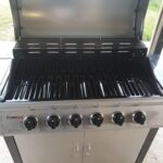 CosmoGrill Pro Deluxe 6+1 Gas Burner BBQ Grill – Large Outdoor Barbecue with Side Burner, Warming Rack, Thermometer & Weatherproof Cover – Black photo review