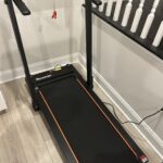 Hccsport 3-in-1 Under Desk Treadmill with Incline & Removable Desk – 3.5 HP Foldable Walking Pad, 0.6–8 MPH, 42.5″×16.5″ Belt, Wristband Remote photo review