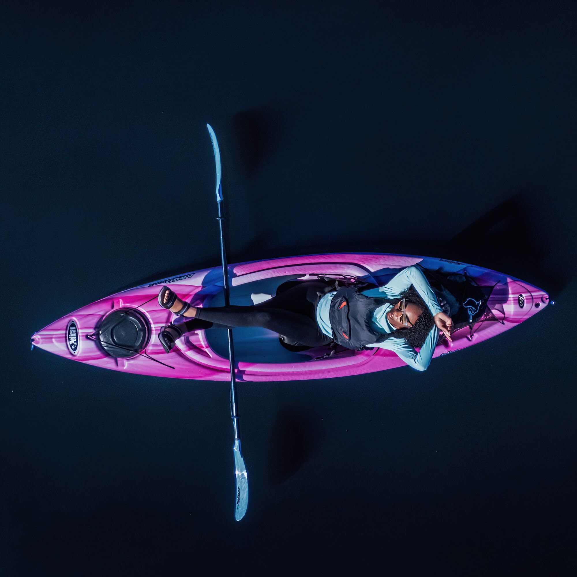 Pelican Argo 100X 10′ Sit-In Recreational Kayak – Lightweight Ram-X™ Hull & ERGOFORM™ Seating - Image 13