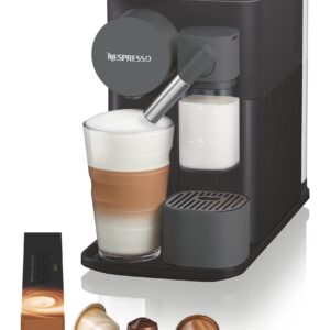 De’Longhi Lattissima One Evo EN510.B – Single-Serve Capsule Coffee Machine with Fresh Milk System, 19-Bar Pump & 3 One-Touch Recipes (Black)