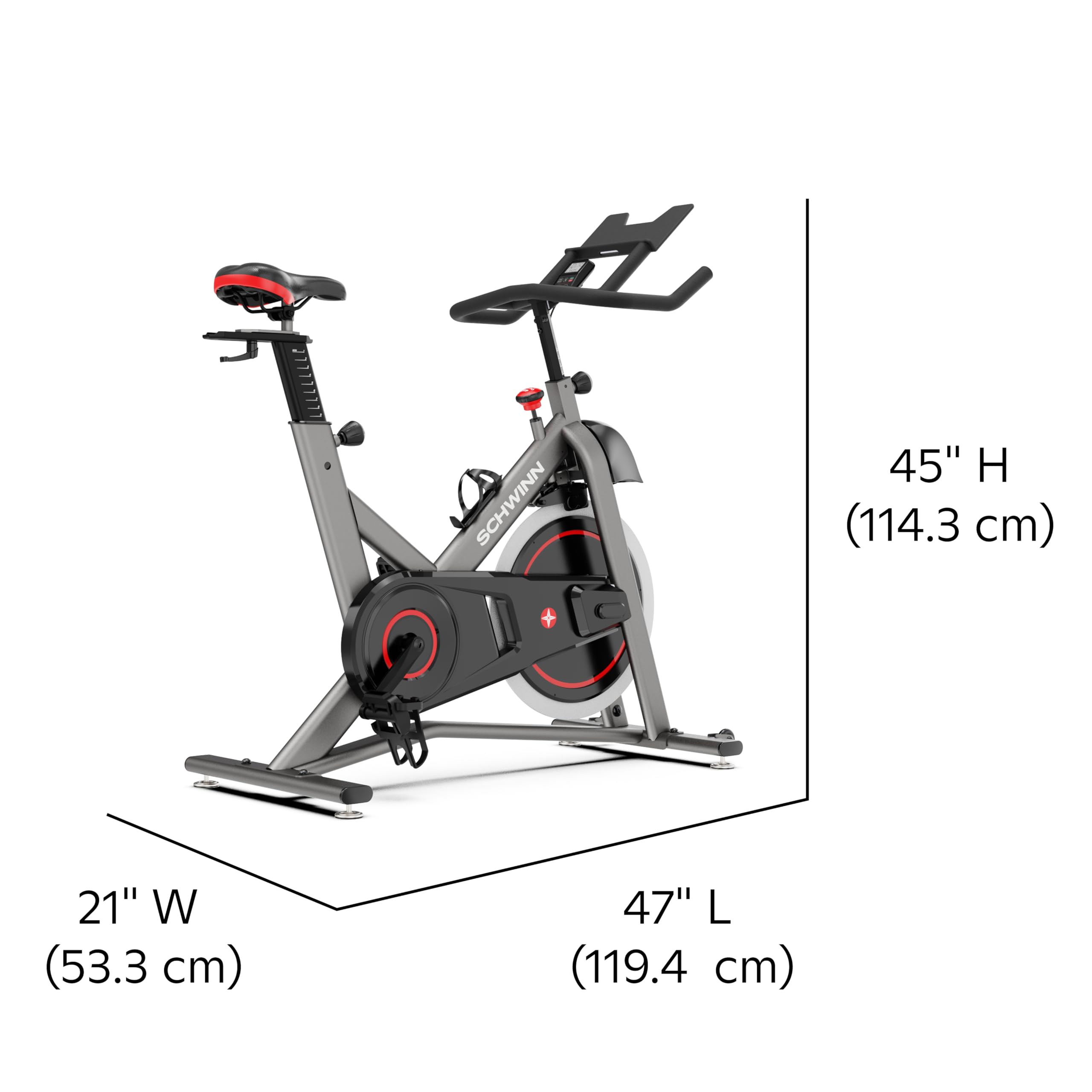 Schwinn IC Series Indoor Cycling Bike – Magnetic Resistance, Dual SPD/Toe-Cage Pedals, App & JRNY® Connected Console - Image 12