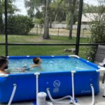 Intex 9.8ft x 6.6ft x 29.5in (300cm x 201cm x 75cm) Rectangular Above Ground Pool with Metal Frame & Flow Control Valve – Easy Setup Family Backyard Pool – 4,500L Capacity – Blue photo review