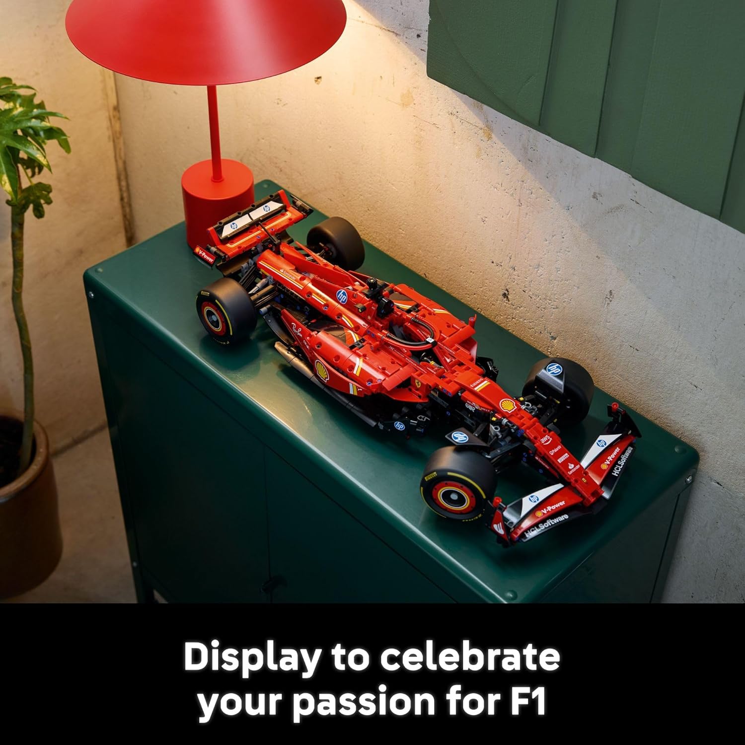 LEGO Technic Ferrari SF-24 F1 Car Model Kit 42207 – 1:8 Scale Buildable Set for Adults with V6 Engine, Gearbox & Adjustable Spoiler – Collectible F1 Display Gift for Racing Fans – 1,362 Pieces - Image 6