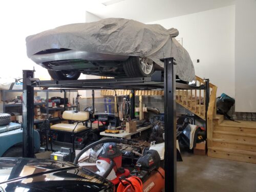 TRIUMPH NSS-8 8000 lbs / 3,628 kg 4 Post Car Lift – Heavy Duty Storage & Service Auto Hoist for Cars and Trucks photo review