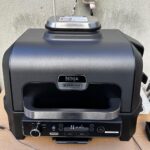 Ninja Woodfire Pro XL OG850 Electric Outdoor Grill and Smoker – 4-in-1 Portable BBQ with Built-In Thermometer, Air Fry, Bake, and Real Woodfire Flavor – Stainless Steel, 22-Inch, Dark Grey photo review