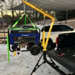 MAXXHAUL 70238 Hitch-Mounted Hydraulic Truck Crane – 1000 lb (454 kg) Capacity, Swivel Lift Arm, Adjustable Boom (500/750/1000 lb) photo review