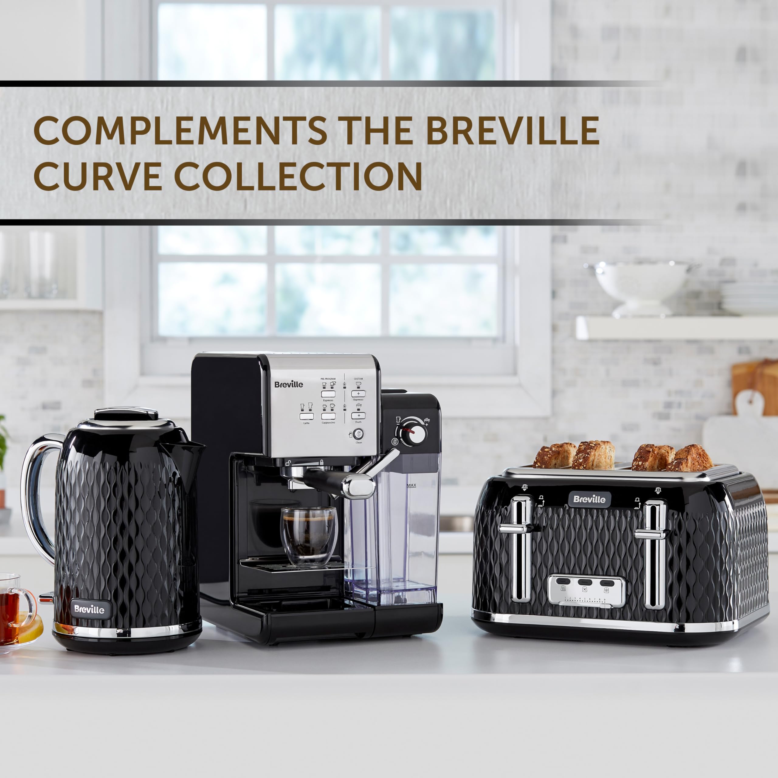 Breville One-Touch CoffeeHouse Espresso, Cappuccino & Latte Maker – VCF107 - Image 12
