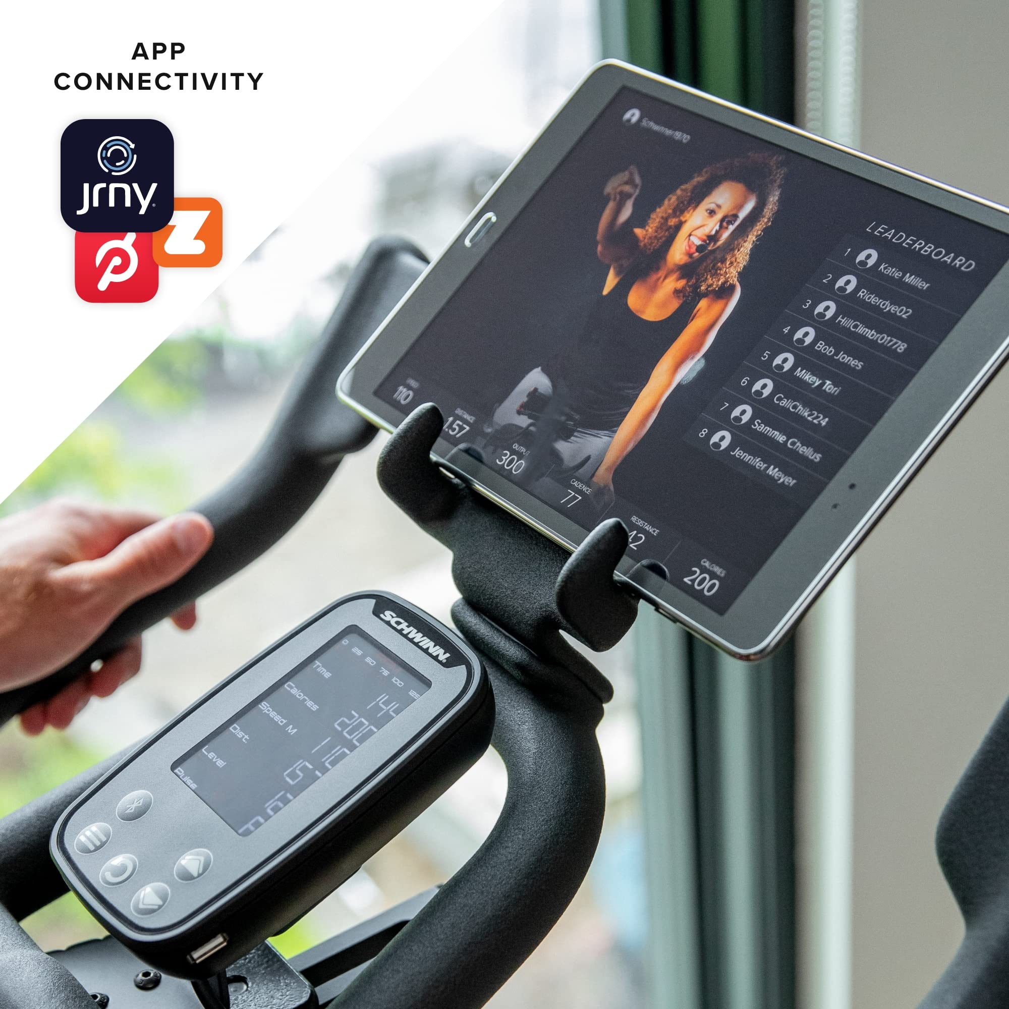 Schwinn IC Series Indoor Cycling Bike – Magnetic Resistance, Dual SPD/Toe-Cage Pedals, App & JRNY® Connected Console - Image 25