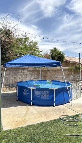 Intex 28211EH Metal Frame Pool Set – 12ft (3.66m) x 30in (76cm) Round Above Ground Swimming Pool with 530 GPH Pump – 1,718 Gallon (6,504L) Capacity – 3-Ply Puncture-Resistant PVC – Rust-Resistant Frame photo review