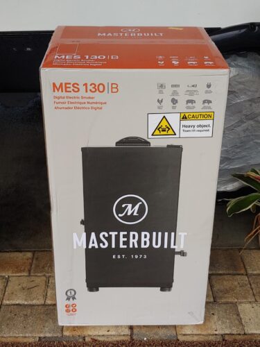 Masterbuilt 30-Inch Digital Electric Vertical Smoker – 710 Sq In Cooking Area, Side Wood Chip Loader, Digital Controls, Chrome Racks & Leg Kit – Model MB20070421, Black photo review