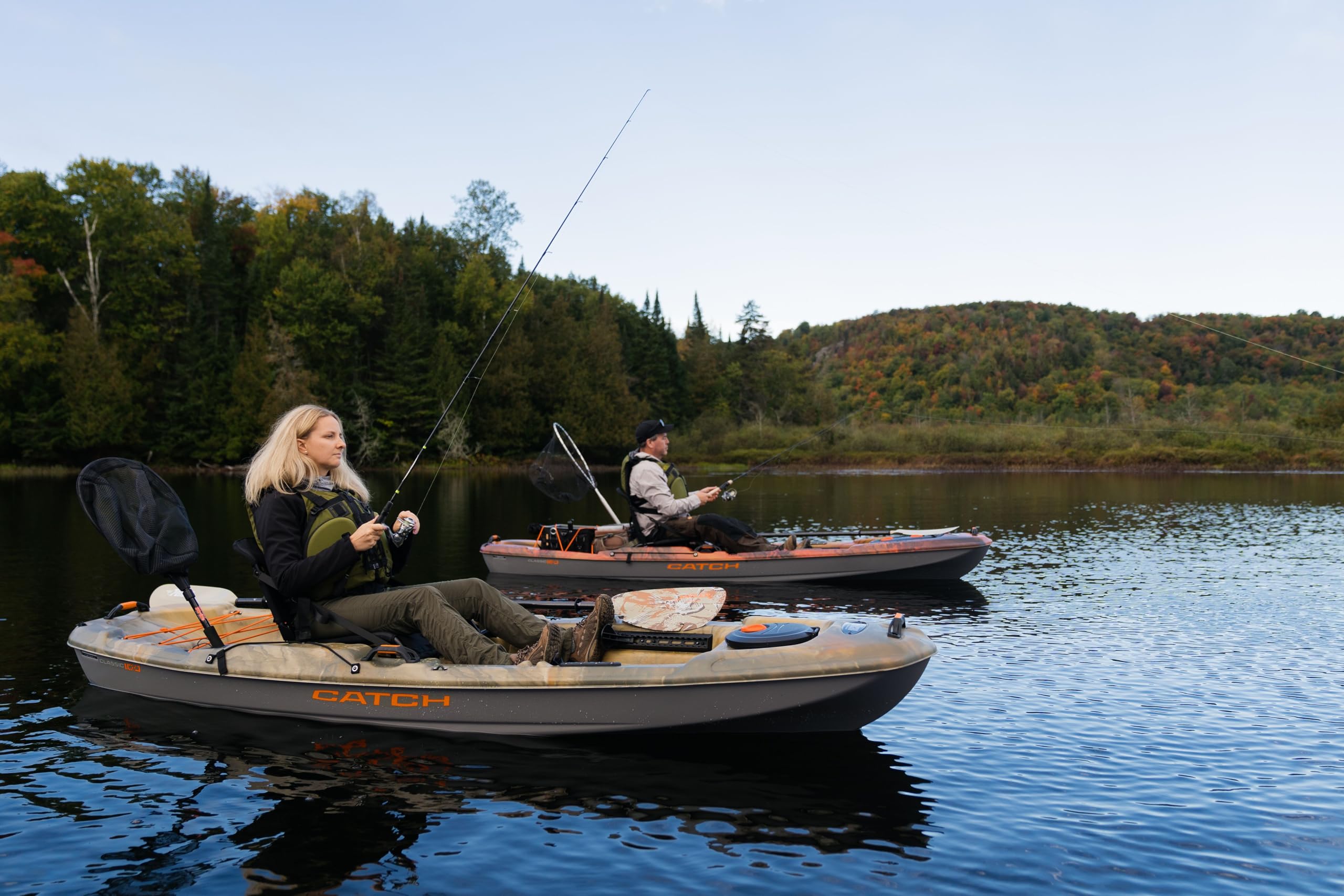 Pelican Catch Classic 120 Angler Fishing Kayak – Polyethylene Sit-On-Top with Gear Rails & Storage - Image 8