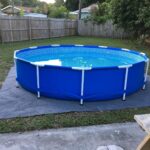 Intex 28211EH Metal Frame Pool Set – 12ft (3.66m) x 30in (76cm) Round Above Ground Swimming Pool with 530 GPH Pump – 1,718 Gallon (6,504L) Capacity – 3-Ply Puncture-Resistant PVC – Rust-Resistant Frame photo review