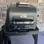 Ninja Woodfire Pro XL OG850 Electric Outdoor Grill and Smoker – 4-in-1 Portable BBQ with Built-In Thermometer, Air Fry, Bake, and Real Woodfire Flavor – Stainless Steel, 22-Inch, Dark Grey photo review