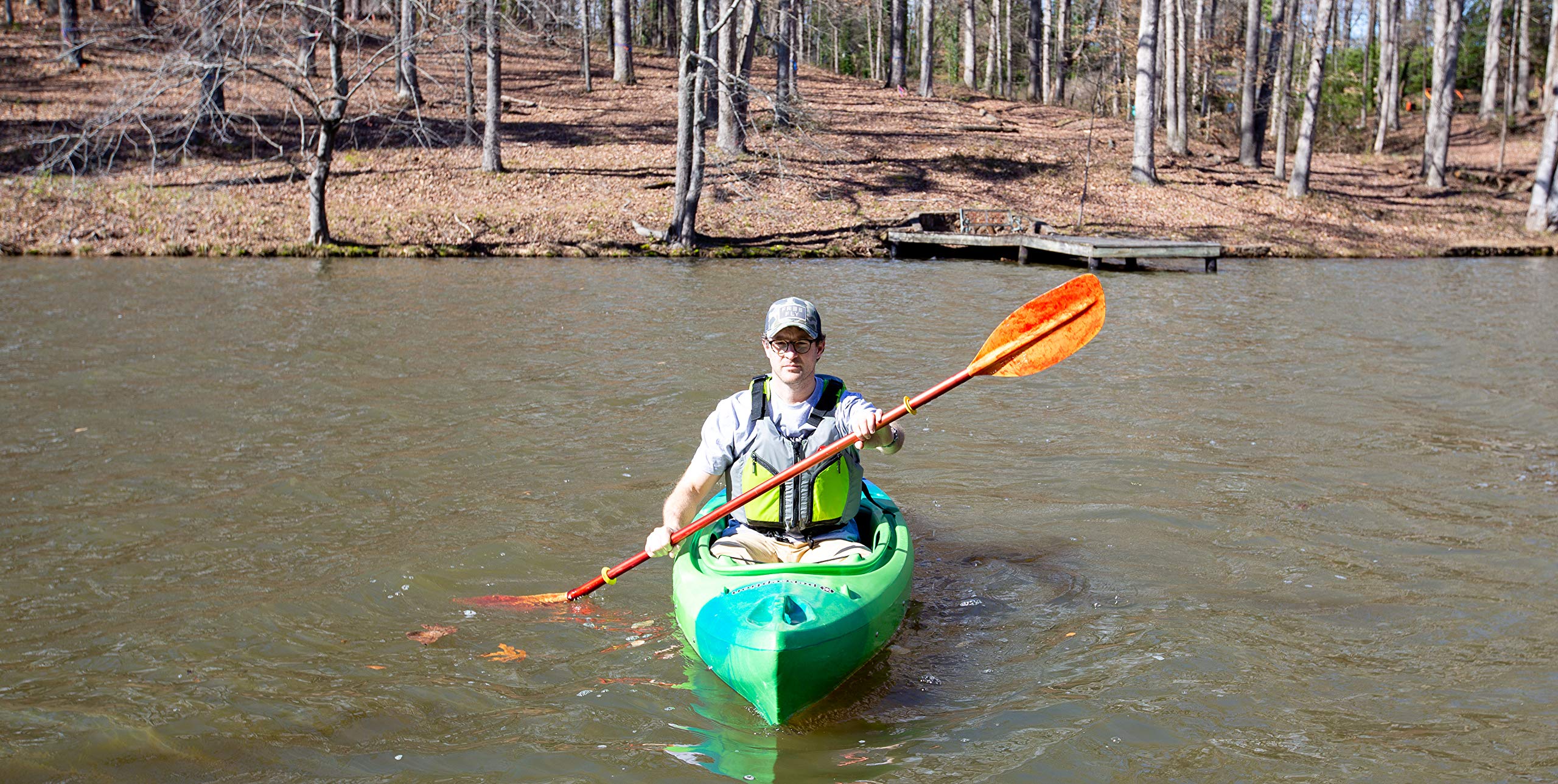 Perception Flash 9.5 Sit-Inside Kayak – Rod Holders & Rear Storage, 41 lb (Earth) - Image 6