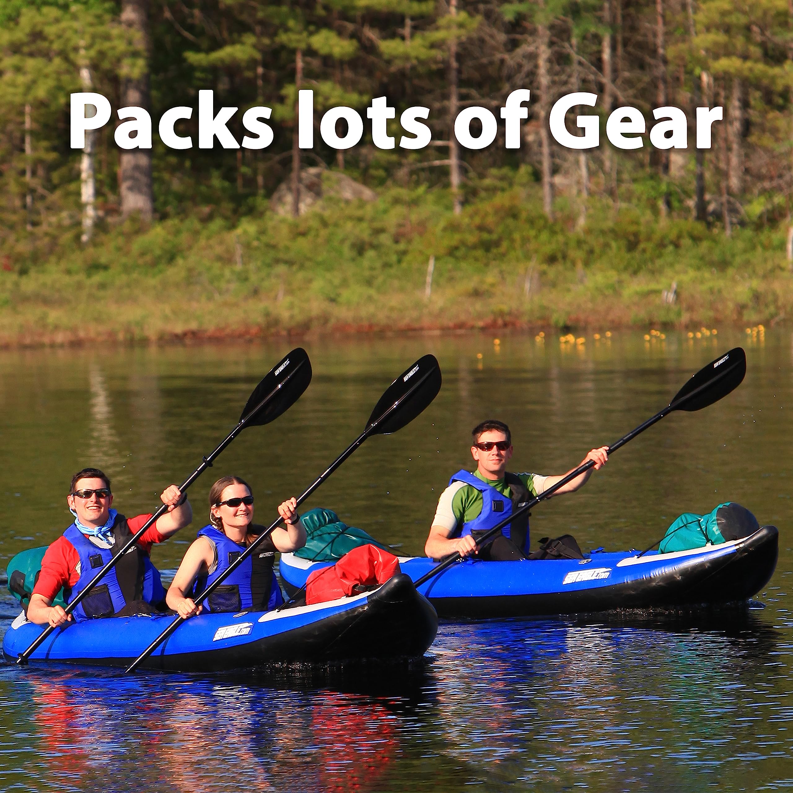 Sea Eagle 380X 12’6″ Explorer Inflatable Kayak – Self-Bailing, Drop-Stitch Floor, Removable Skeg, Whitewater & Touring - Image 11