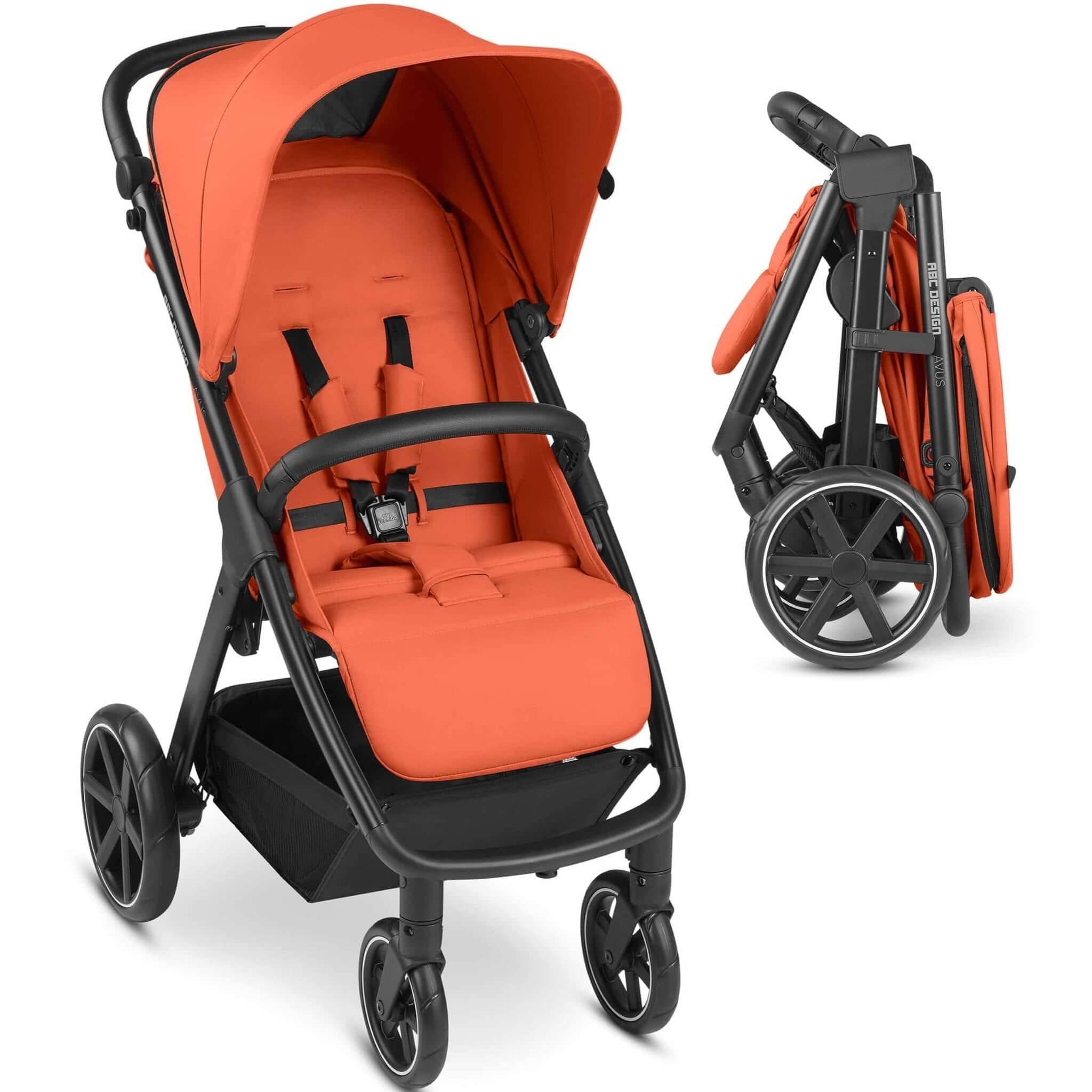 ABC Design Avus Stroller 2024 Model plus Urban Nappy Bag