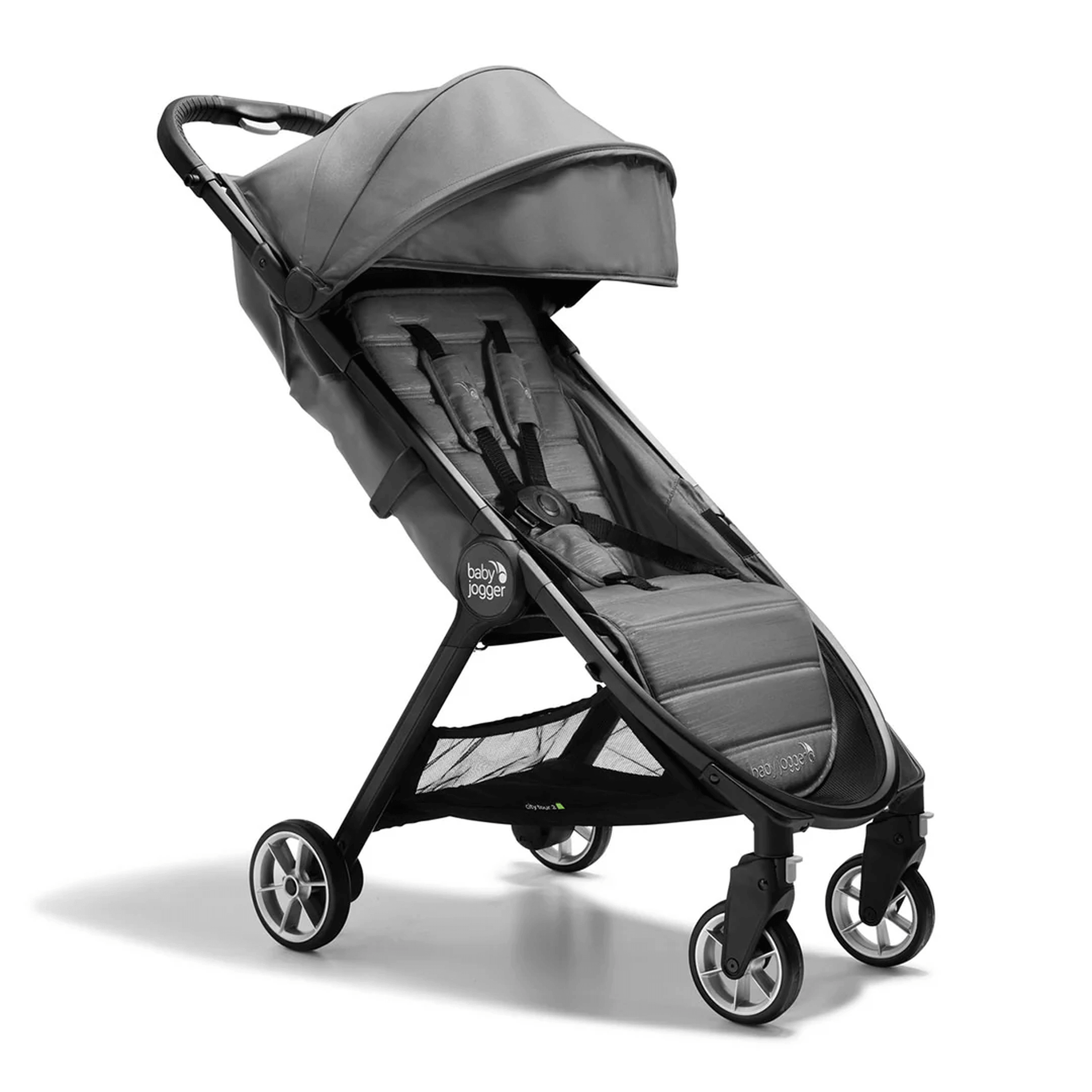 Baby Jogger City Tour 2 Single Compact Stroller Foldable Pushchair Shadow Grey