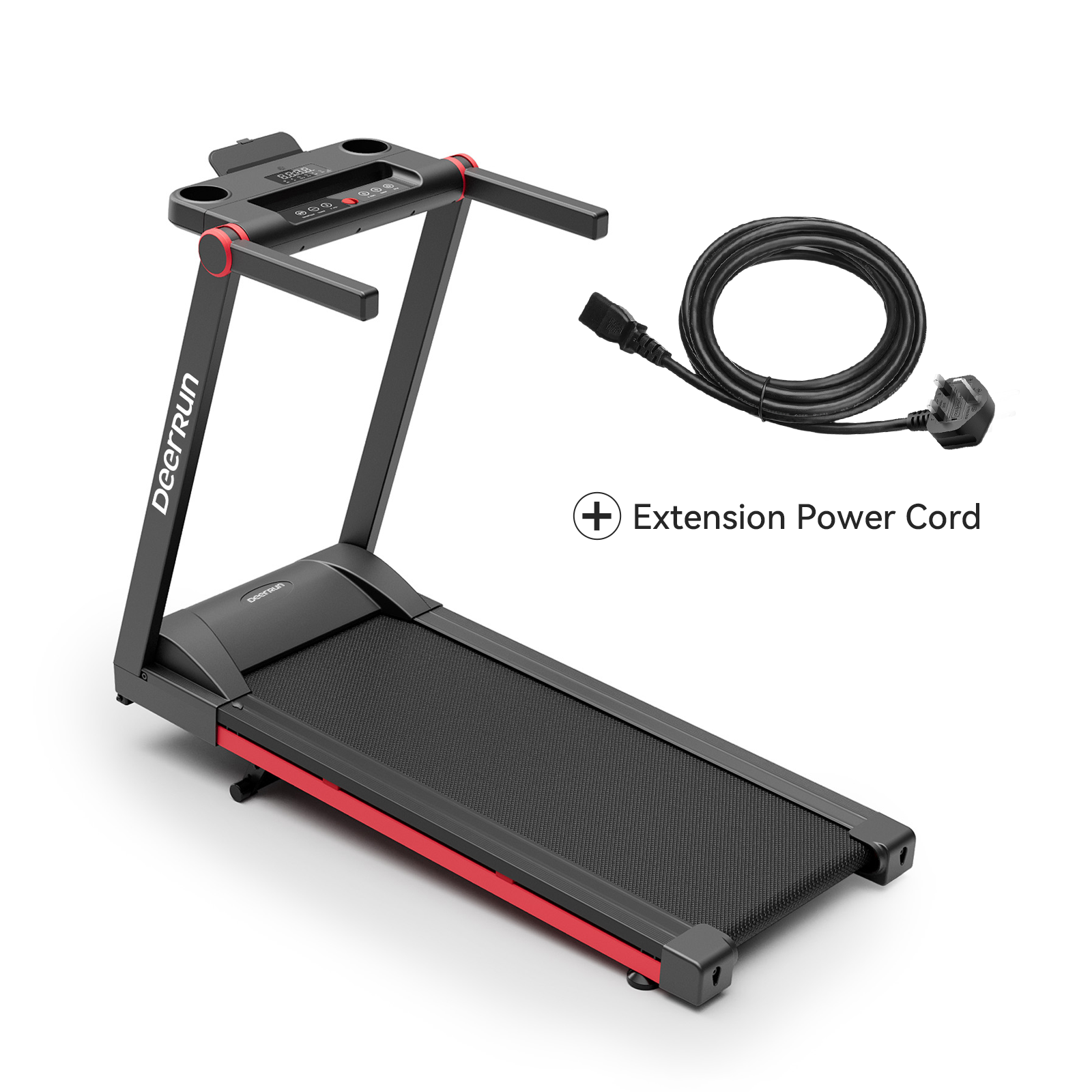 DeerRun A1 Pro Folding Smart Treadmill with 6% Incline - 16 KPH, 158 Kg Capacity