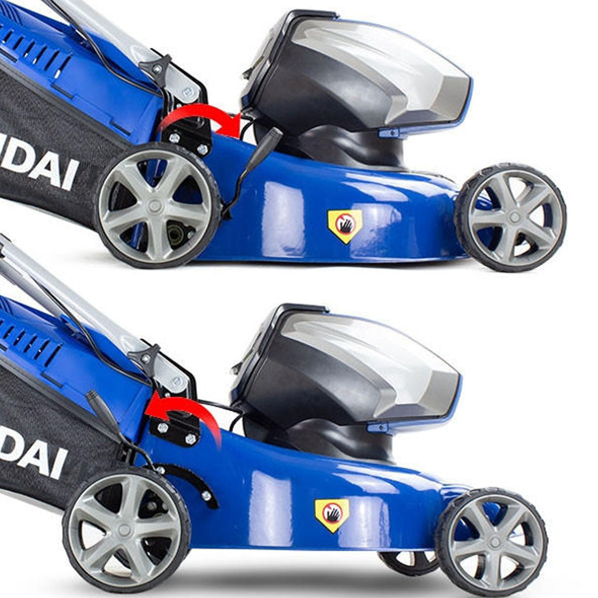 Hyundai HYM40LI420P 40V Brushless 42cm Lawn mower with 1 x 2.5Ah Li-Ion Battery and Charger